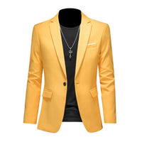 Business Casual Fashion Suit Jacket Slim Fit