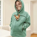 Hooded Loose-fitting Casual Warm Hoodie
