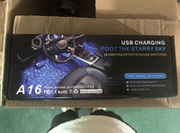 Decoration Ambience Light Car Charging Sole Modification Wireless Colorful Voice Control Atmosphere