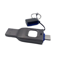 Fingerprint USB Disk Encrypted Data Security Computer Cellphone Dual-use