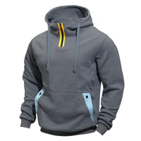 Men's Sweater Hoodie Zipper Multi-pocket Pullover