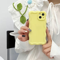 Cream Wind Phone Case Solid Liquid