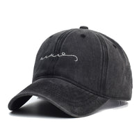 Pure Cotton Washed Old MAMA Baseball Cap
