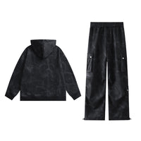 Tie Dye Sweater Pants Casual Suit Men