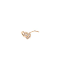 Micro-inlaid Zircon Nose Puncture