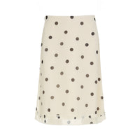 Women's Polka-Dot Double-Layer Mesh Skirt