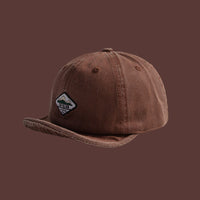 Short Brim Washed Denim Soft Hat