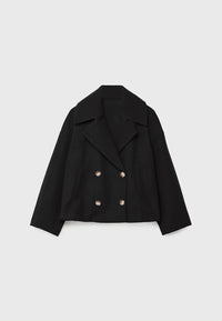Foreign Trade European And American Women's Clothing Long Sleeve Coat Overcoat