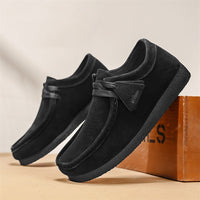 SpringSummer Matte Leather Snail Shoes Popular Online Soft Bottom Casual Leather Shoes Slip-on Gommino Men's Shoes