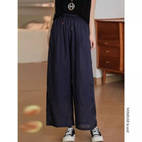 Stylish Trendy New Loose-fitting Minimalist Straight-leg Pants