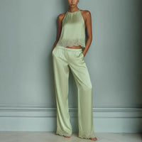 Women's Camisole And Wide-leg Pants Set