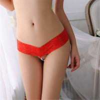 Women's Open Pearl T-shaped T-shaped Panties