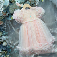 Girl Princess Foreign Style Dress Skirt Rainbow