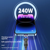 New Six-in-one 240W Magnetic Data Cable