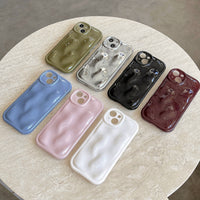 Creative Solid Color Meteorite Phone Case