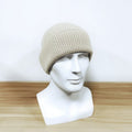 Thickened Knitted With Cotton Flip-up Lining, Outdoor Sports Ski Warm Hat