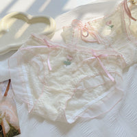 Japanese Sweet And Pure Desire Style Lace Underwear For Women