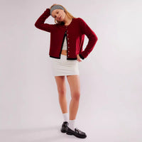 Knitted Sweater Autumn And Winter Women's Clothing Pure Color Warm Keeping Bottoming Shirt