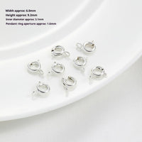 18K Gold Plated Strong Color Retention Spring Fastener