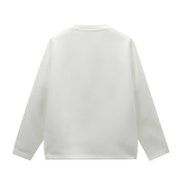 Loose Design Long Sleeve All-matching Inner Wear Patchwork Sweater