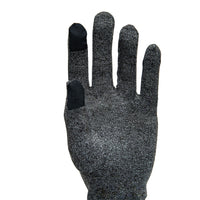 Grey Full Finger Touch Screen Health Pressure Gloves
