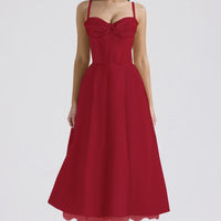 French Summer Sling Gentle Wind Dress
