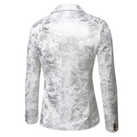 Autumn New Men's Slim Fit Casual Stage Performance Suit Jacket