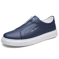 Casual And Comfortable Breathable Non-slip Trendy Soft Bottom Rubber Round Toe Flat Heel Slip-on Shoes