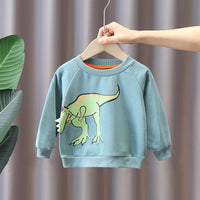 Fashion Simple Cartoon Children's Dinosaur Top
