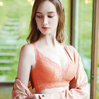 Non-magnetic And Non-wireless Small Chest Gathered Up Bra