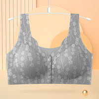 Front Button Aging-free Underwear For Middle-aged And Elderly Mothers