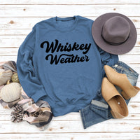 Lettered Casual Round Neck Long Sleeve Loose Sports Fashion Sweater