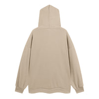 Autumn And Winter Metal Design Four Awn Star Plus Velvet Thickened Hooded Sweatshirt