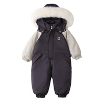 Color Matching Thin Children's Ski Suit Jumpsuit