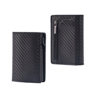 PU Cassette Rfid Blocking Aluminum Alloy Polyurethane Card Mount