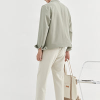 Polo Collar Jacket New Casual Korean Fashion Loose Blouson