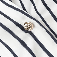 Women's Fashion Versatile Single Button Satin Texture Shirt
