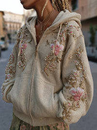 Hooded Women's 3D Printed Hoodie