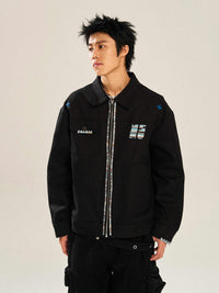 Lovers Wild Loose Vintage Overalls Jacket