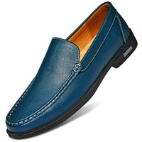 Breathable One Foot Leather Shoes With Leather Covers