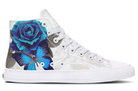 Fashion Print Couple High-Top Canvas Shoes