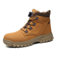 Men's Anti Smashing And Anti Piercing Velvet Work Shoes