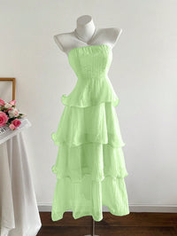 Summer Hip-Covering Slimming Layered Skirt
