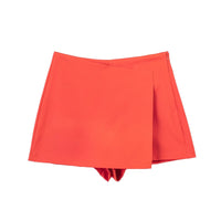 Women's High Waist Asymmetric Shorts