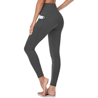 High Waist Belly Contracting Yoga Pants Soft Sports Abdominal Pants