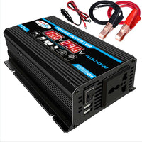Car Power Inverter USB Voltage LED Display