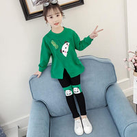 Fashion Simple Children's Casual Two-piece Suit