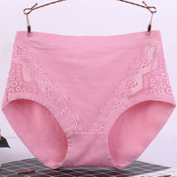 Women's Cotton Breathable Plus Size High Elastic Underwear