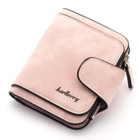 Ladies Wallet New Buckle Frosted Leather Cute