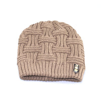 Men's Fashion Padded Jacquard Knitted Hat